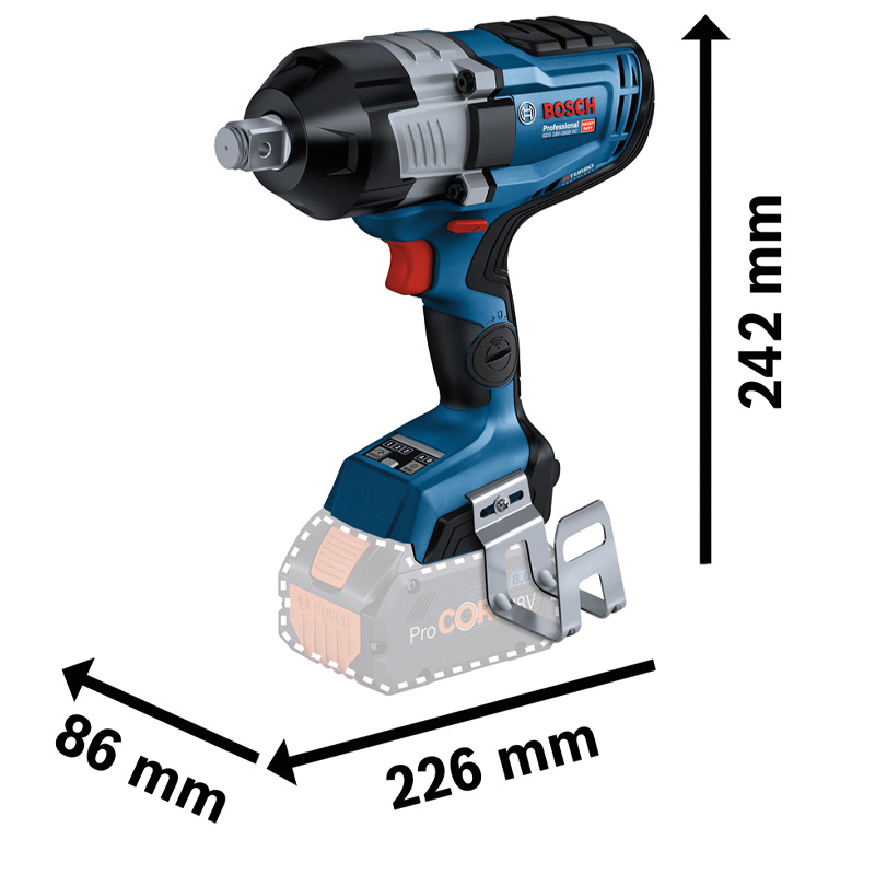 Masina de insurubat cu impact 18V, 3/4