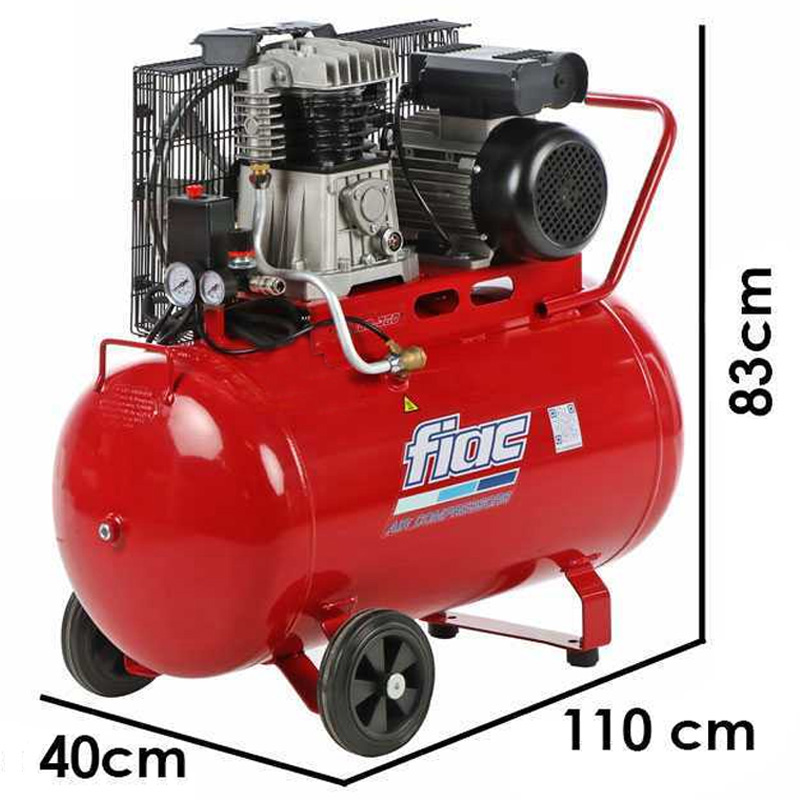 Compresor trifazat profesional 100l, 350l/min, FIAC AB100/360TC