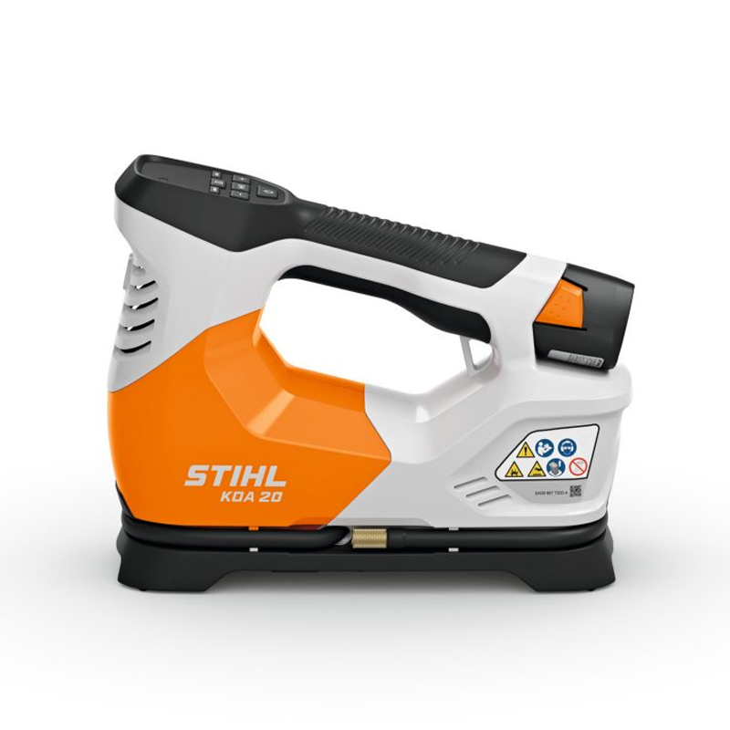 Compresor cu acumulator 10.8V, 2.1Ah, Stihl, tip KOA20 Set (cu incarcator si acumulator), sistem AS