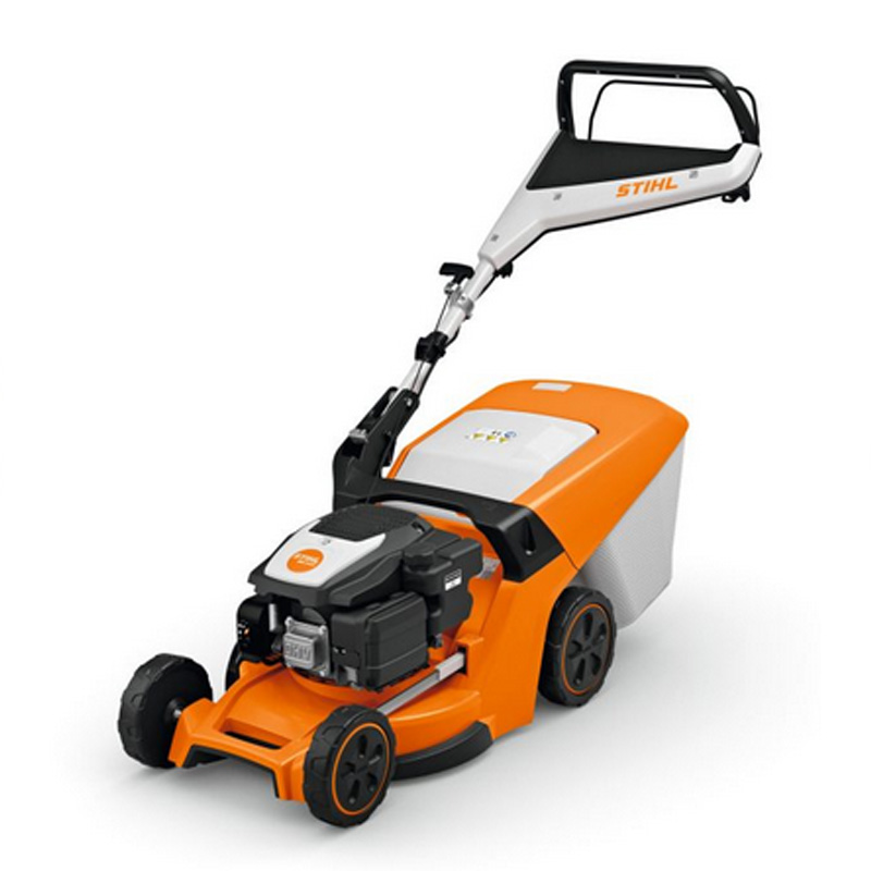 Masina de tuns iarba cu motor pe benzina, cu autotractare, Stihl RM443T