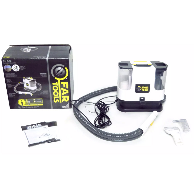 Aspirator cu spalare pentru tapiterii si interioare auto, 1.7 l, 500 W, Far Tolls tip SN500