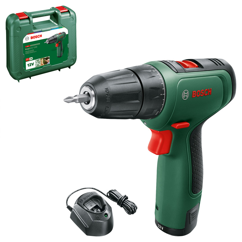 Masina de gaurit/insurubat cu acumulator 12V, 1.5 Ah, tip Easy Drill 1200