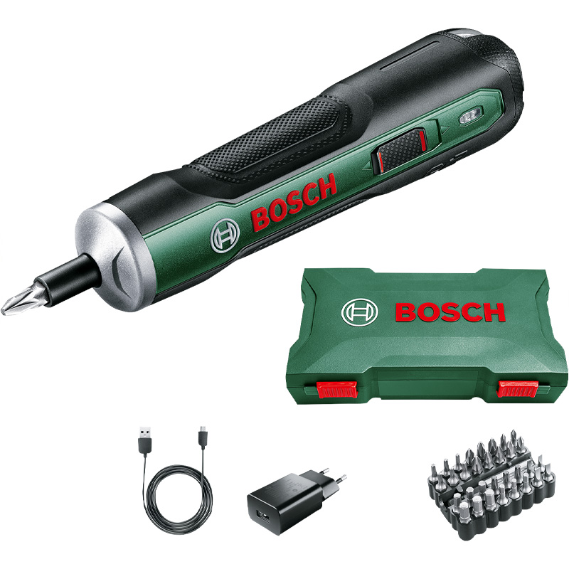 Surubelnita electrica cu acumulator 3.6V 1.5Ah, BOSCH PUSH DRIVE