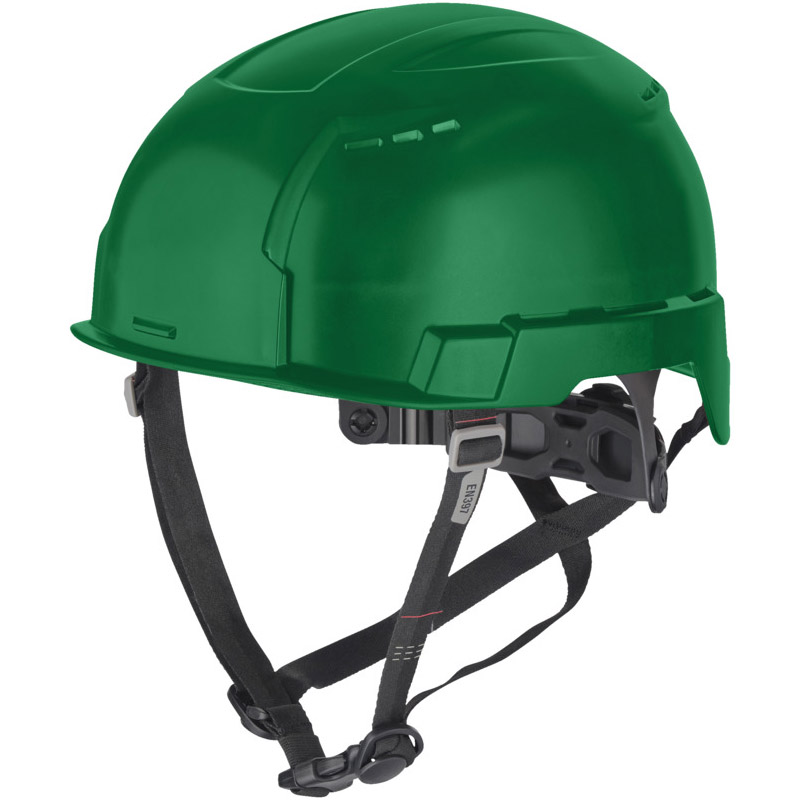 Casca de protectie ventilata, verde, pentru lucrul la inaltime, MILWAUKEE BOLT200