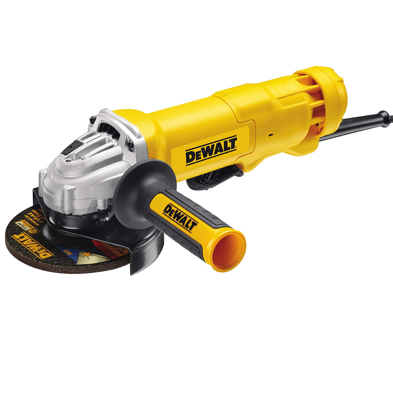 Polizor unghiular DeWALT, 125mm, 1400W, 11500rpm, cu clapeta de siguranta, tip DWE4233-QS