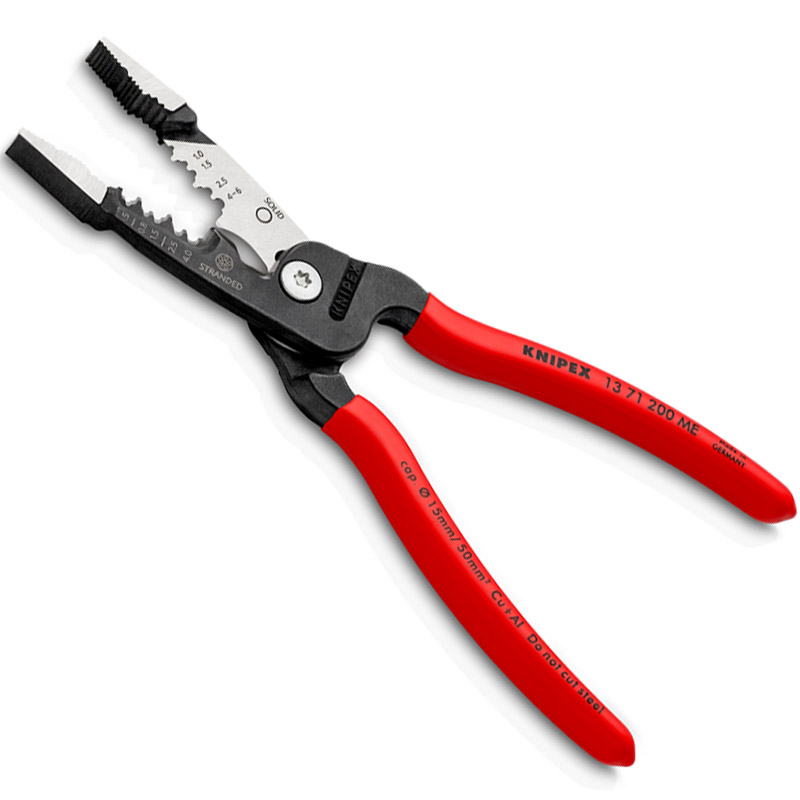 Cleste pentru dezizolat 0.75 – 6.0 mm², 200 mm, Knipex