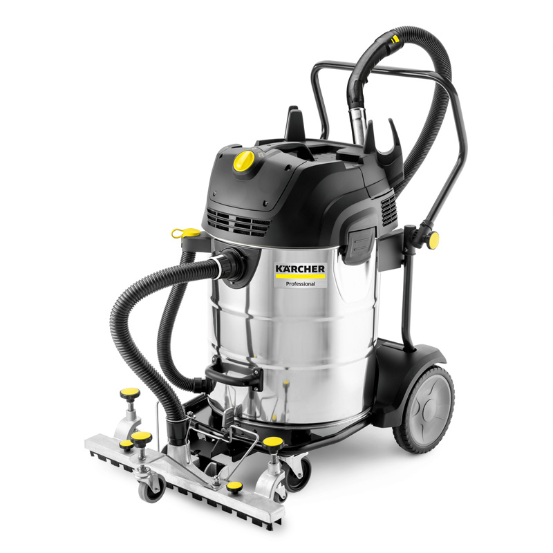 Aspirator uscat/umed 254 mbar, 75 l, cu rezervor din inox, Karcher tip NT 75/2 Tact² Me Tc Adv 