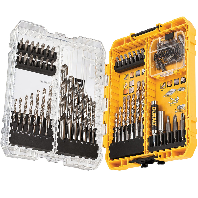 Set 68 accesorii de insurubat si gaurit DeWalt