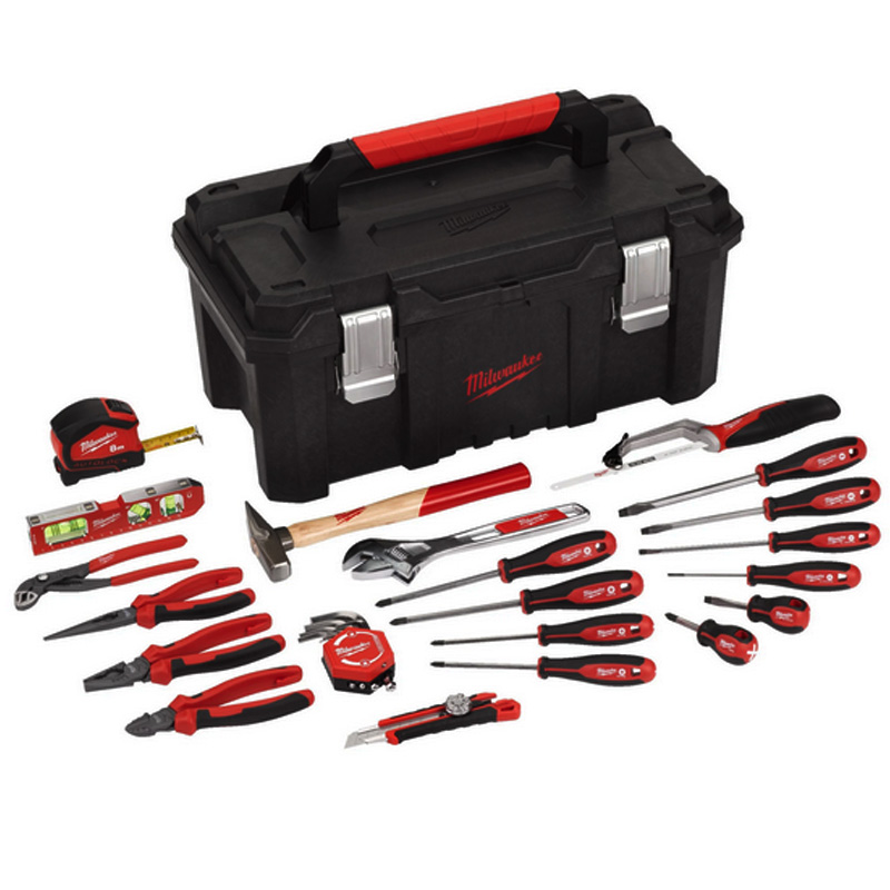 Set 30 scule de mana universale, Milwaukee Tools Starter