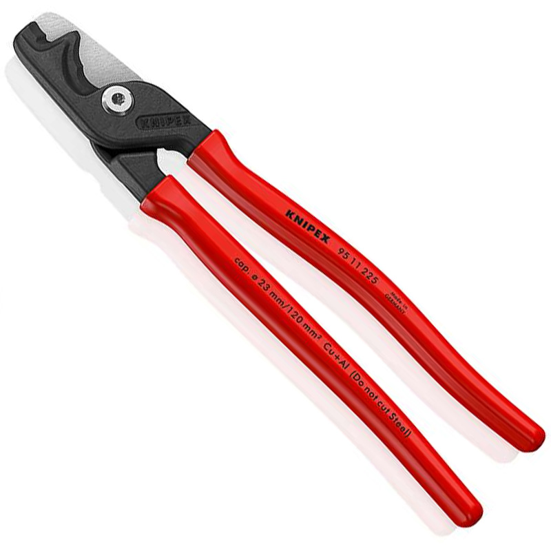 Cleste pentru taiat cabluri si sarma, 120 mm², 225 mm, STEPCUT XL Knipex