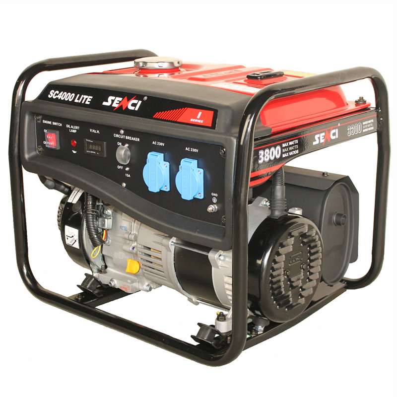 Generator de curent monofazat, pornire la sfoara, 3.8 kVA, tip SC 4000 LITE