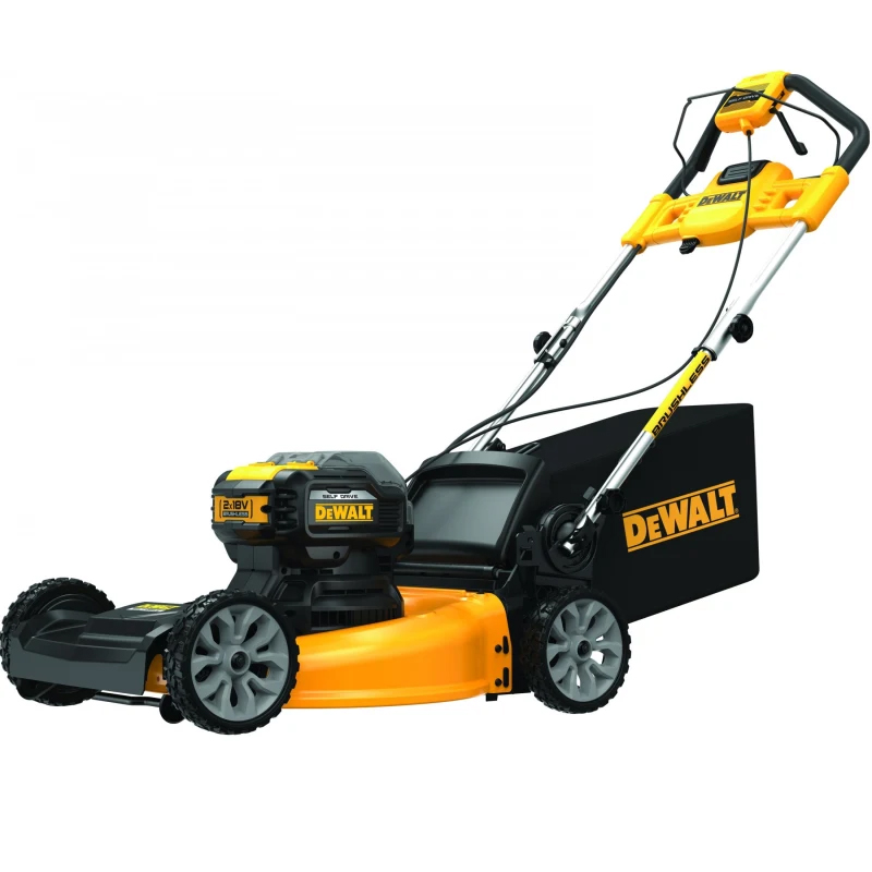 Masina de tuns iarba compatibila cu 2 acumulatori 18V, 48cm, DeWalt, tip DCMW564N-XJ, SOLO