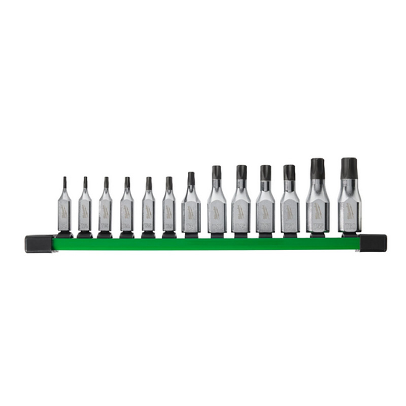 Set 13 varfuri Torx ¼″ și ⅜″, Milwauke