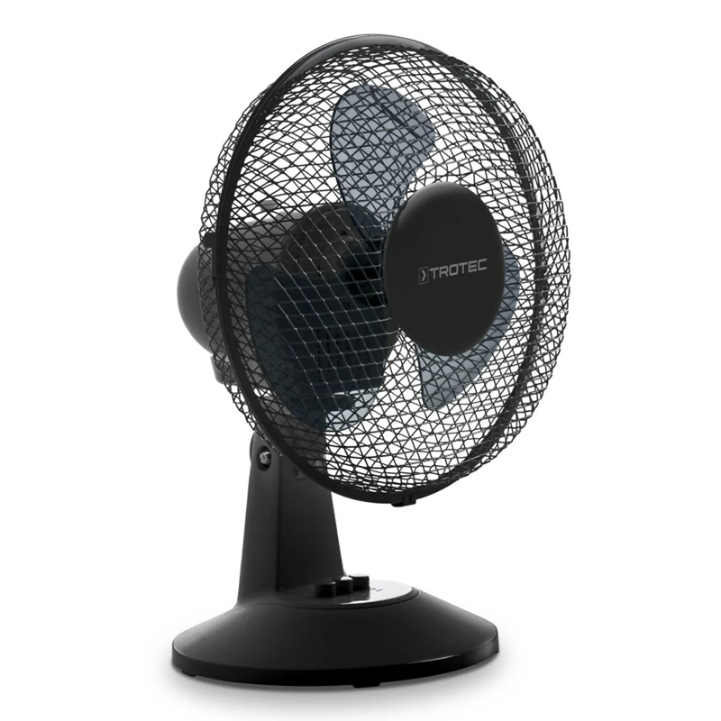 Ventilator de masa Trotec, tip TVE11, negru, 25 W, 23 cm, 2 viteze