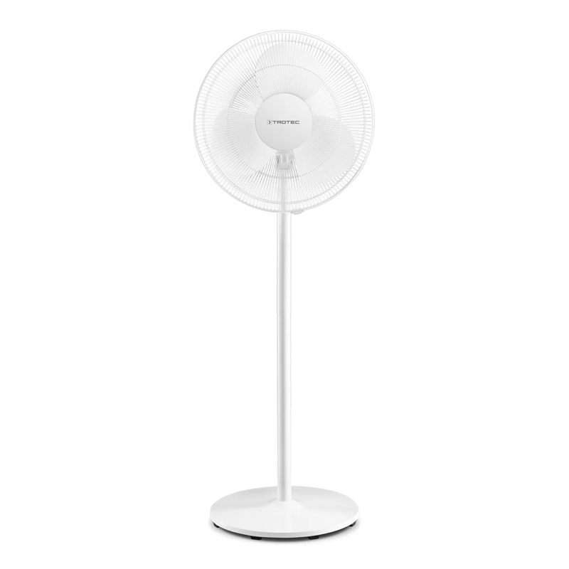 Ventilator pe picior Trotec, tip TVE23S, alb, 50 W, 40 cm, 3 viteze