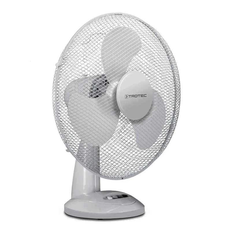 Ventilator de masa Trotec, tip TVE14, alb, 50 W, 40 cm, 3 viteze