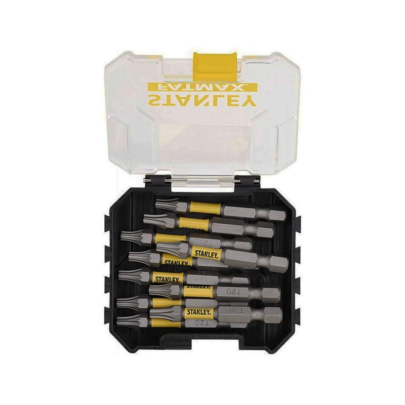 Set 10 varfuri (biti) de impact, T20 x 50 mm, STANLEY® 1/4