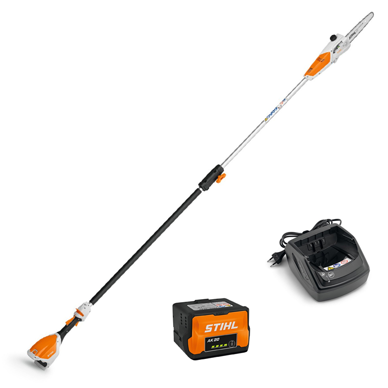 Emondor (ferastrau) de inaltime cu acumulator 36V, 4.0Ah, Stihl, tip HTA50 Set, sistem AK