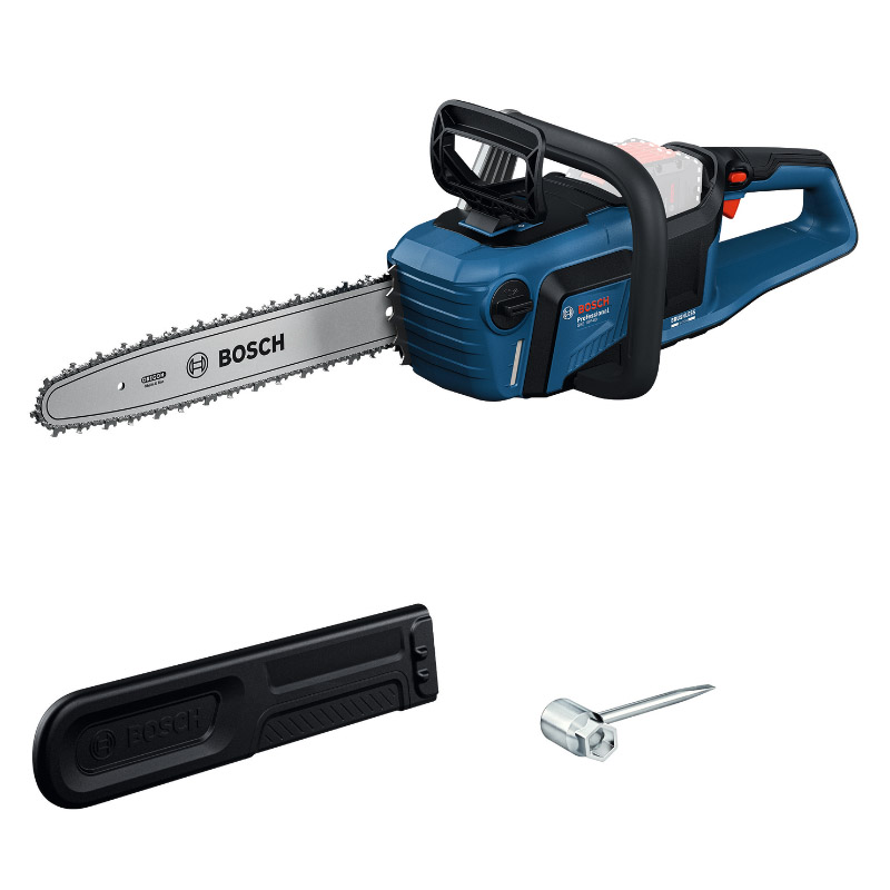 Electroferastrau cu lant, cu acumulatori, Bosch, tip GKE 18V-40, SOLO, sistem BITURBO Brushless