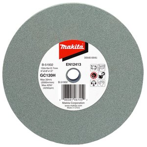 Disc pentru slefuire / polizare metal, 150 x 12.7 x 16 mm, GC120H, Makita