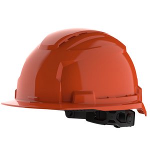 Casca protectie ventilata, portocaliu, tip Milwaukee BOLT100