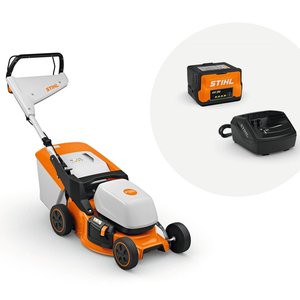 Masina electrica de tuns iarba cu acumulatori 36V Li-Ion sistem AK, 1x4.0Ah, 41 cm, Stihl tip RMA 243.3